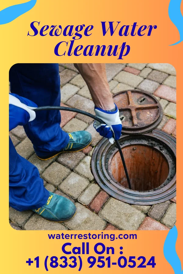 Sewage Water Cleanup in Trotwood, OH